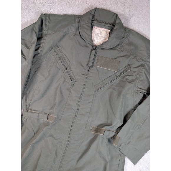 Gibraltar Industries Other - Gibraltar Industries Mens 42R Green Flight Suit Coveralls MIL-C-83141A CWU-27/P